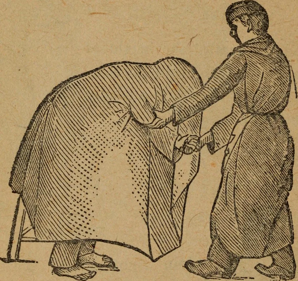 An illustration from Scotch Rite masonry illustrated : the complete ritual of the ancient and accepted Scottish Rite profusely illustrated, 1905, leaf 531