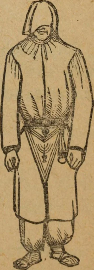 An illustration from Scotch Rite masonry illustrated : the complete ritual of the ancient and accepted Scottish Rite profusely illustrated, 1905, leaf 540
