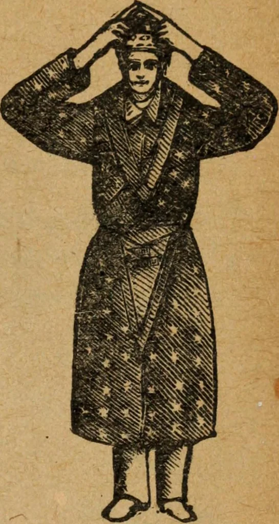 An illustration from Scotch Rite masonry illustrated : the complete ritual of the ancient and accepted Scottish Rite profusely illustrated, 1905, leaf 542