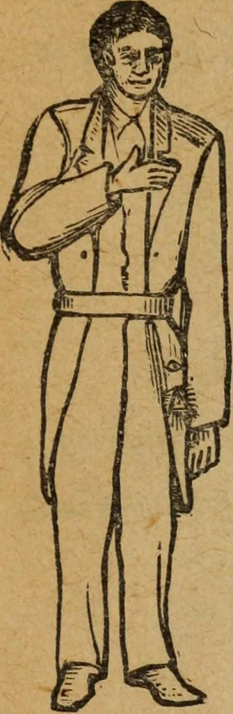 An illustration from Scotch Rite masonry illustrated : the complete ritual of the ancient and accepted Scottish Rite profusely illustrated, 1905, leaf 548