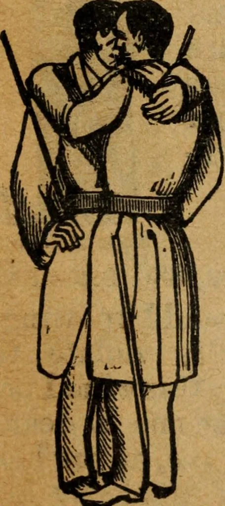 An illustration from Scotch Rite masonry illustrated : the complete ritual of the ancient and accepted Scottish Rite profusely illustrated, 1905, leaf 558
