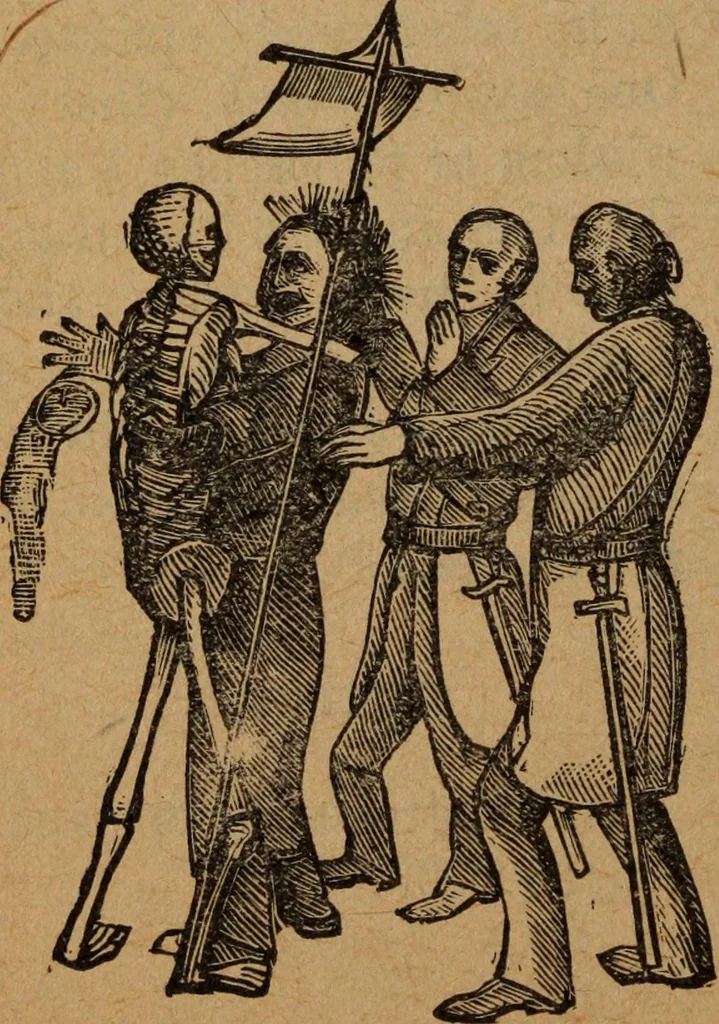 An illustration from Scotch Rite masonry illustrated : the complete ritual of the ancient and accepted Scottish Rite profusely illustrated, 1905, leaf 559