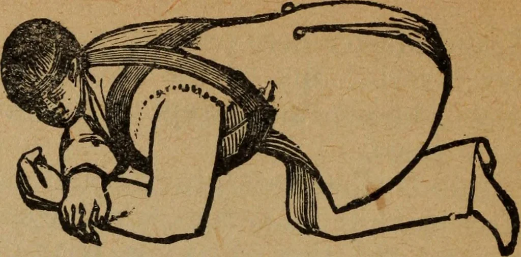 An illustration from Scotch Rite masonry illustrated : the complete ritual of the ancient and accepted Scottish Rite profusely illustrated, 1905, leaf 57
