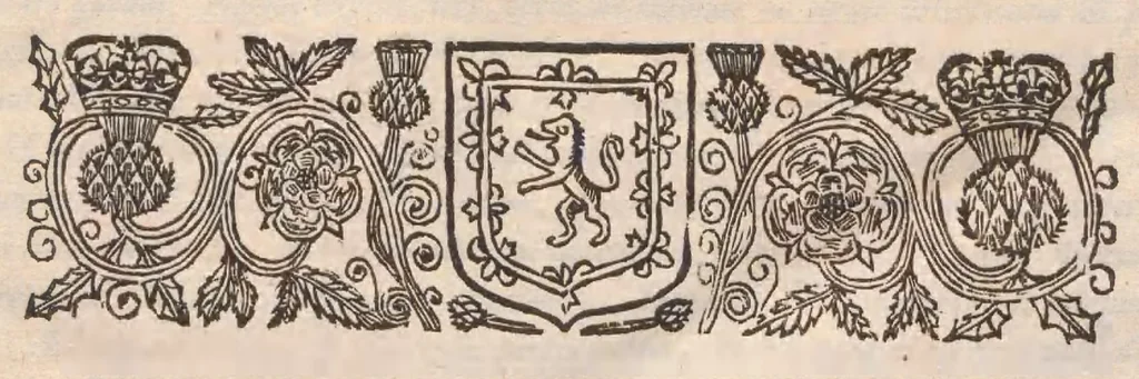 An illustration from Scotia illustrata sive Prodromus historiæ naturalis in quo regionis natura, incolarum ingenia & mores, morbi iisque medendi methodus, & medicina indigena accurratè explicantur ..., 1684, leaf 11
