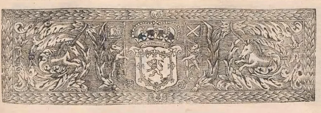 An illustration from Scotia illustrata sive Prodromus historiæ naturalis in quo regionis natura, incolarum ingenia & mores, morbi iisque medendi methodus, & medicina indigena accurratè explicantur ..., 1684, leaf 39
