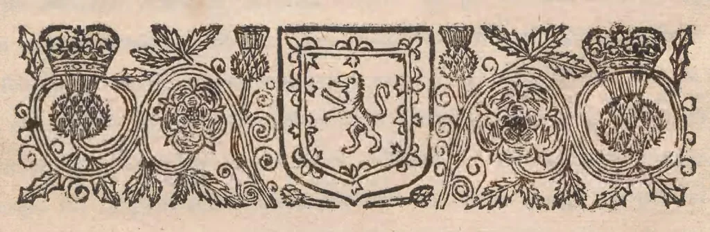 An illustration from Scotia illustrata sive Prodromus historiæ naturalis in quo regionis natura, incolarum ingenia & mores, morbi iisque medendi methodus, & medicina indigena accurratè explicantur ..., 1684, leaf 5