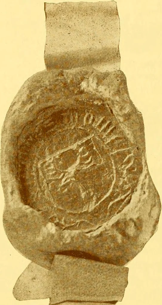 An illustration from Scottish armorial seals, 1904, leaf 184