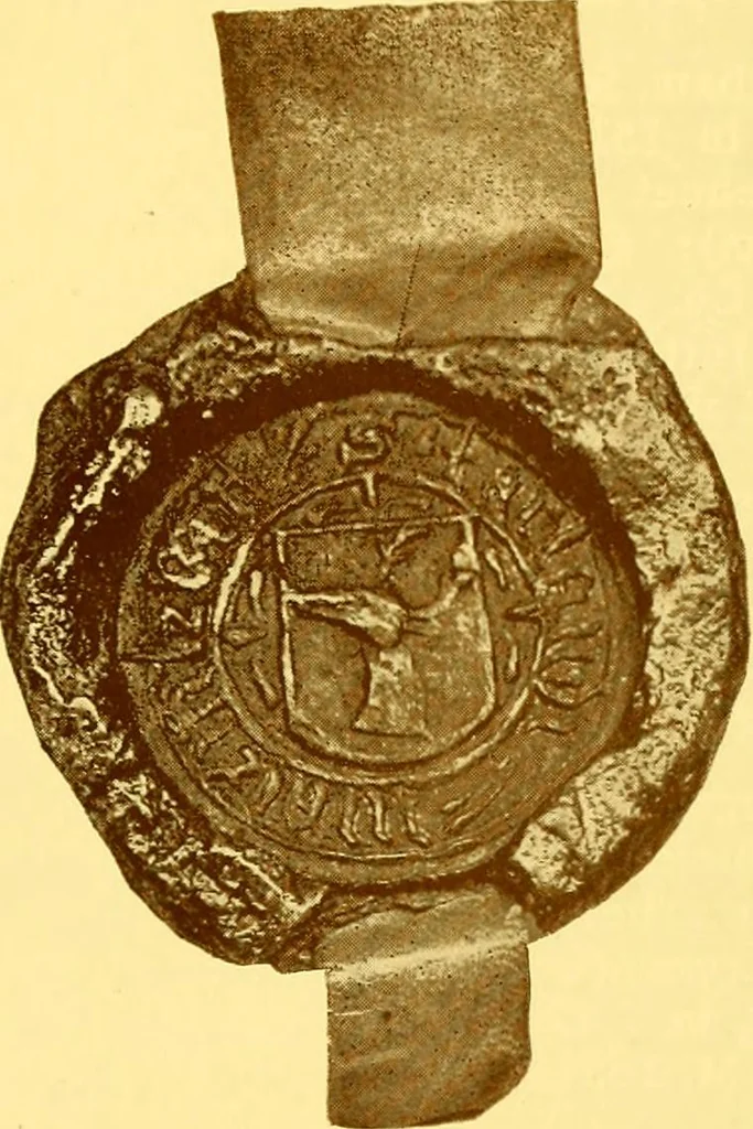 An illustration from Scottish armorial seals, 1904, leaf 202
