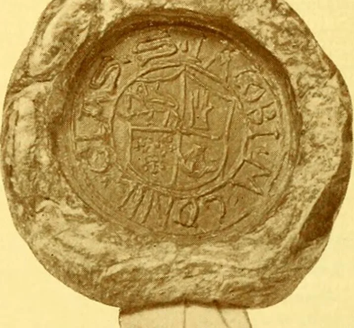 An illustration from Scottish armorial seals, 1904, leaf 256