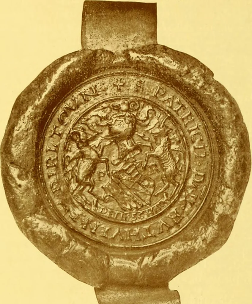 An illustration from Scottish armorial seals, 1904, leaf 382