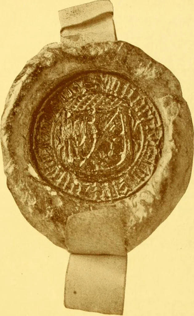 An illustration from Scottish armorial seals, 1904, leaf 400