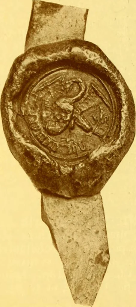 An illustration from Scottish armorial seals, 1904, leaf 418