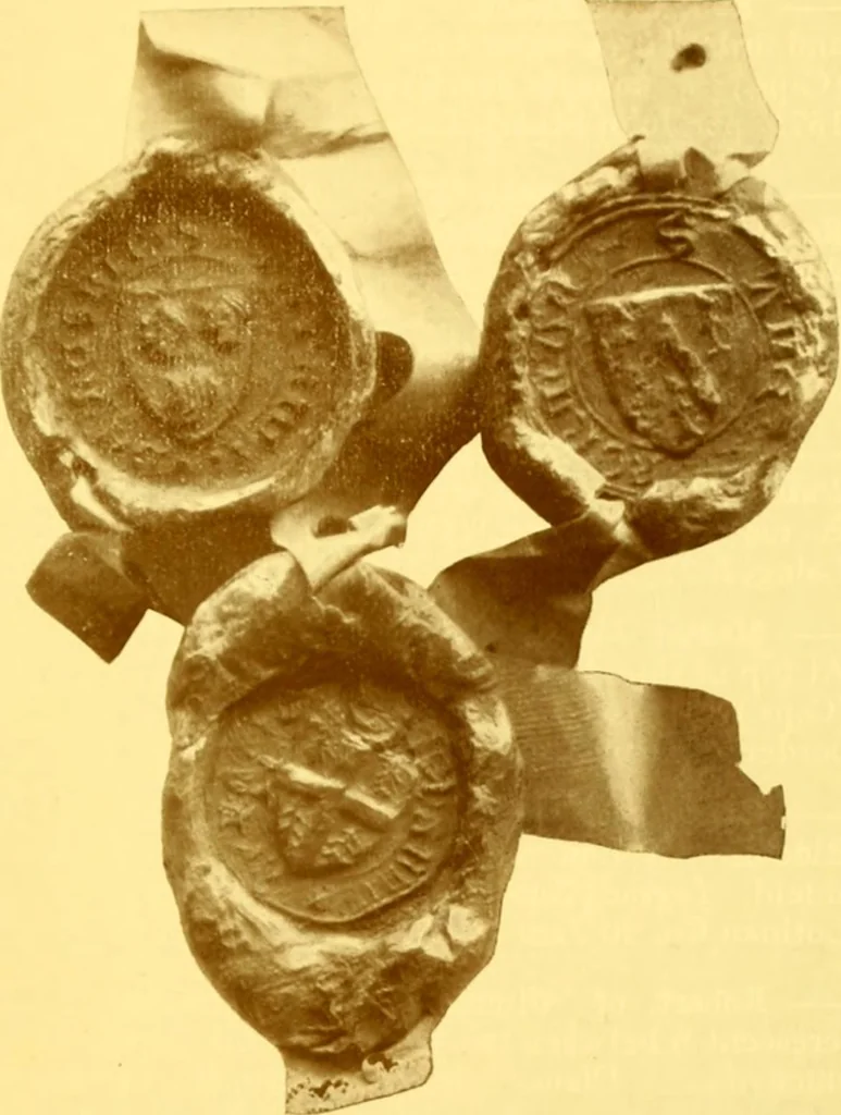 An illustration from Scottish armorial seals, 1904, leaf 94
