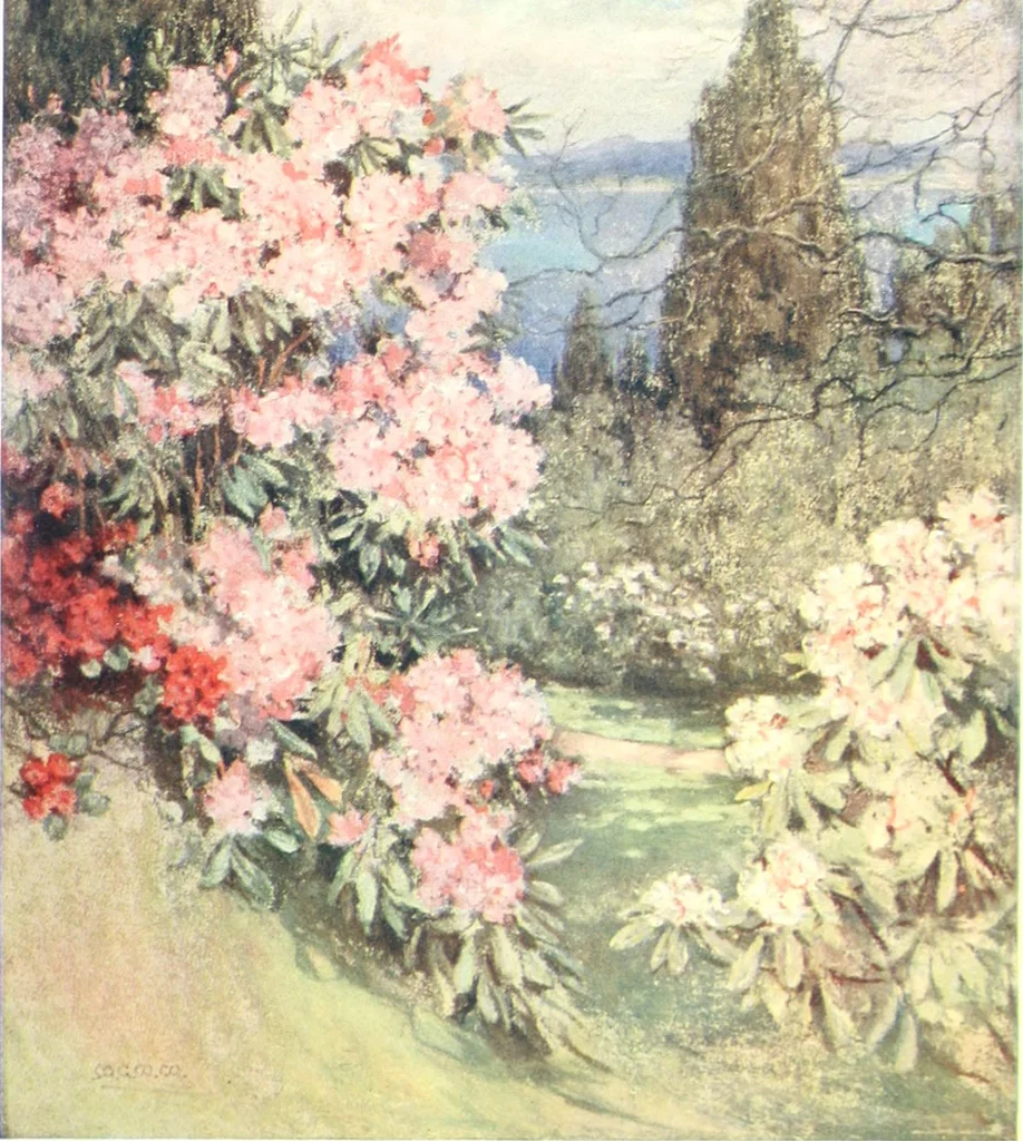 An illustration from Scottish gardens; being a representative selection of different types, old and new, 1908, leaf 102