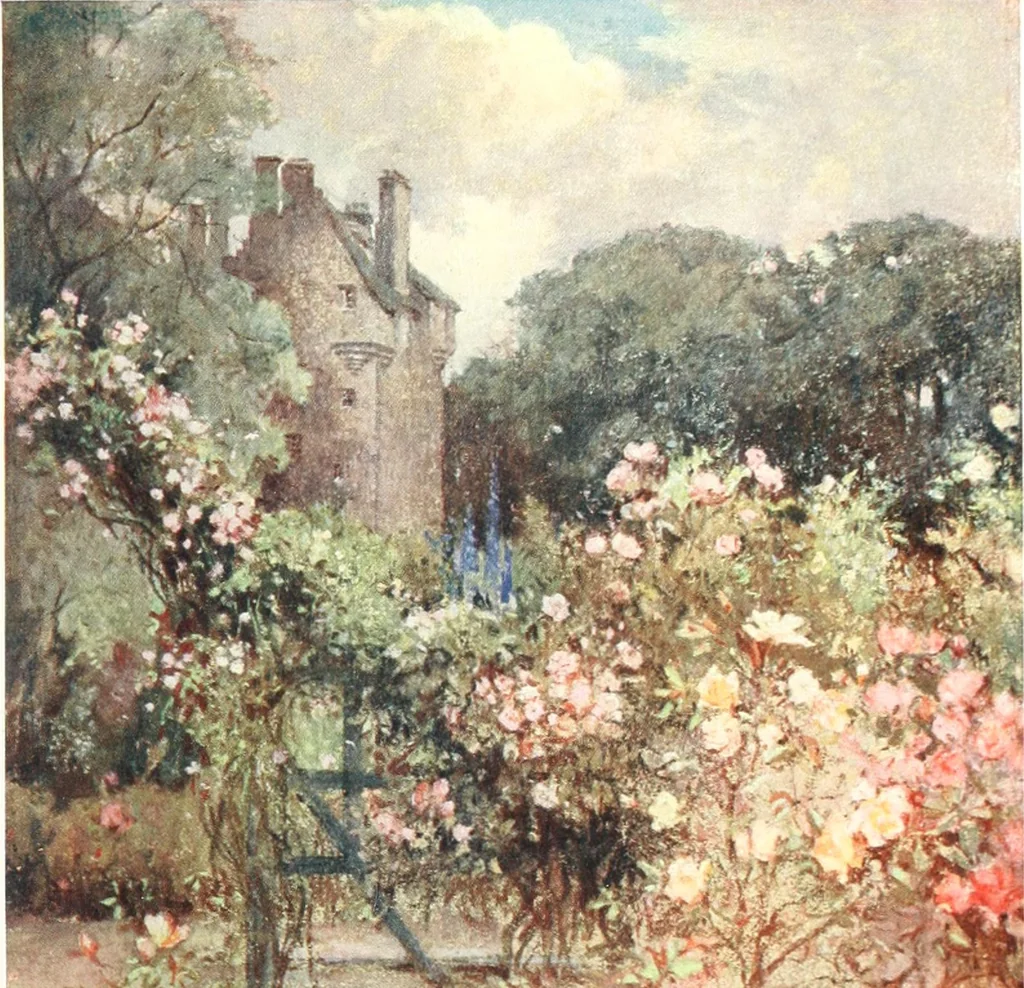 An illustration from Scottish gardens; being a representative selection of different types, old and new, 1908, leaf 148
