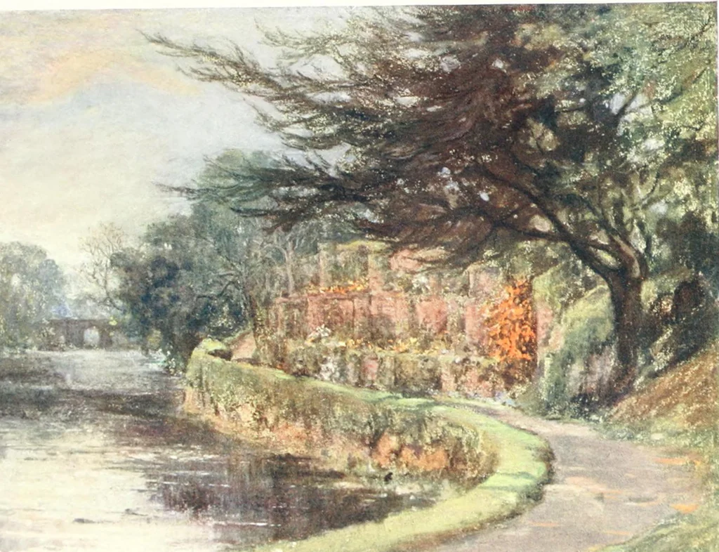 An illustration from Scottish gardens; being a representative selection of different types, old and new, 1908, leaf 156