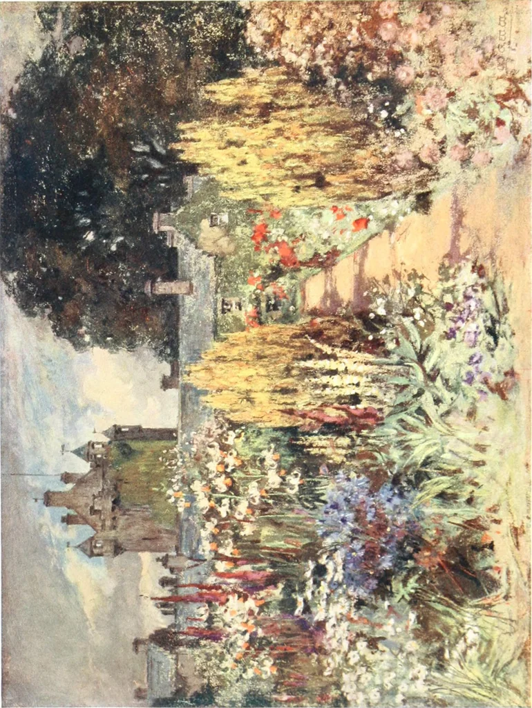 An illustration from Scottish gardens; being a representative selection of different types, old and new, 1908, leaf 172