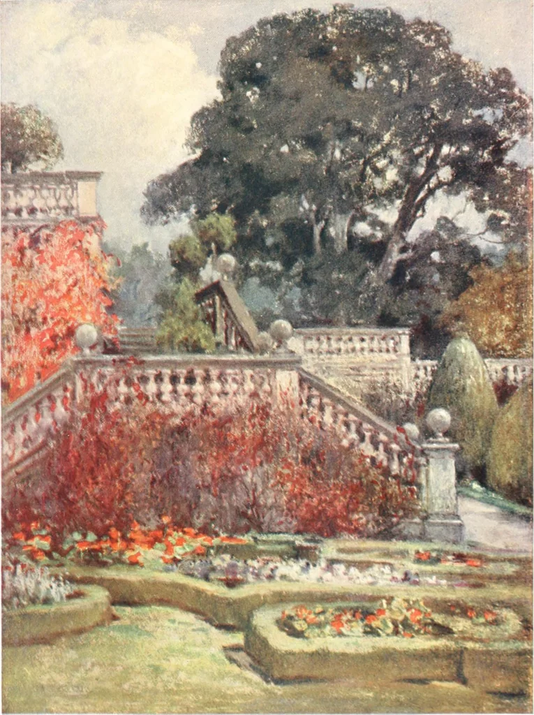 An illustration from Scottish gardens; being a representative selection of different types, old and new, 1908, leaf 210