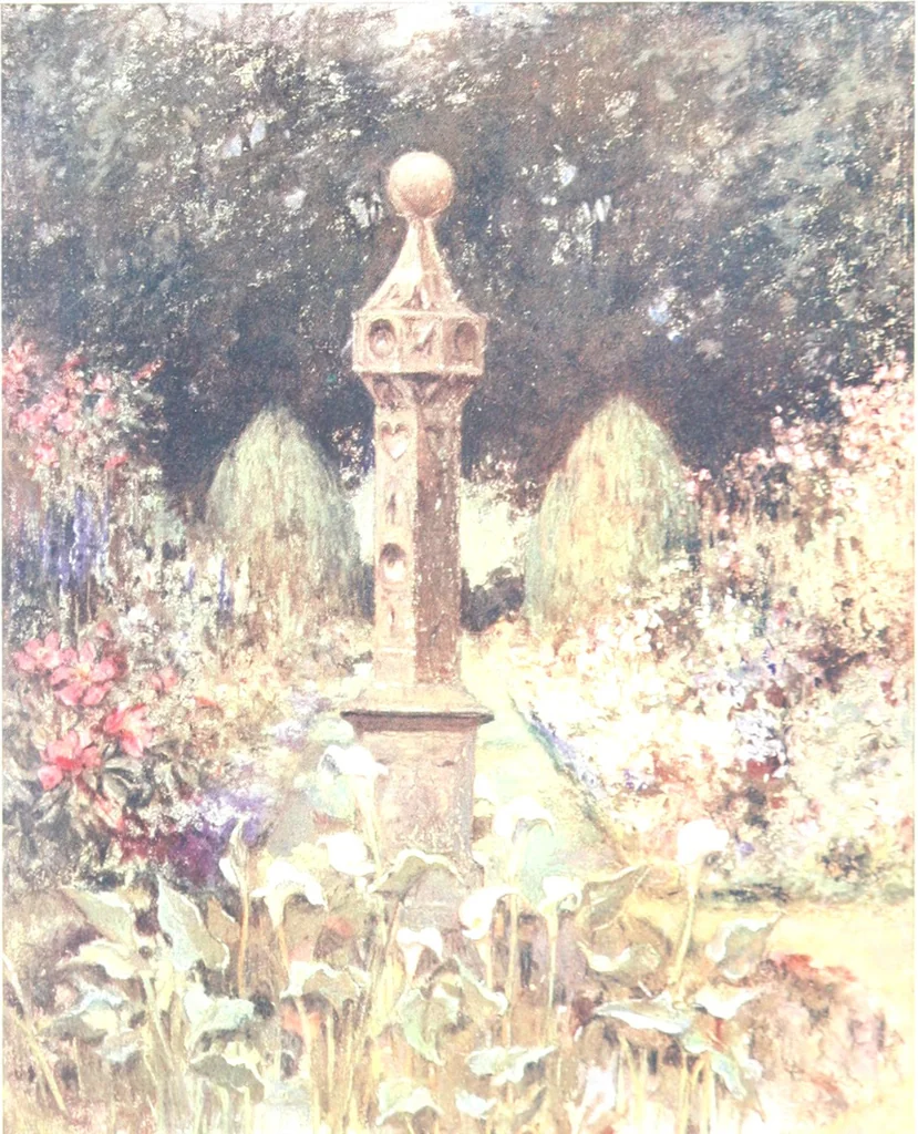 An illustration from Scottish gardens; being a representative selection of different types, old and new, 1908, leaf 224