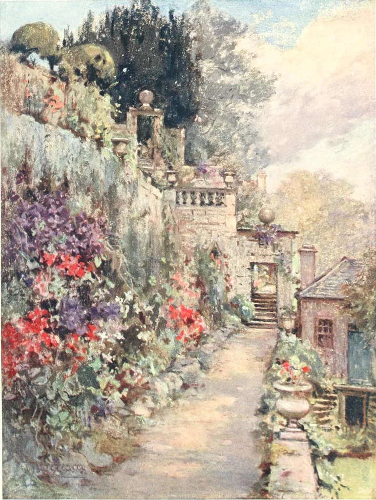 An illustration from Scottish gardens; being a representative selection of different types, old and new, 1908, leaf 256