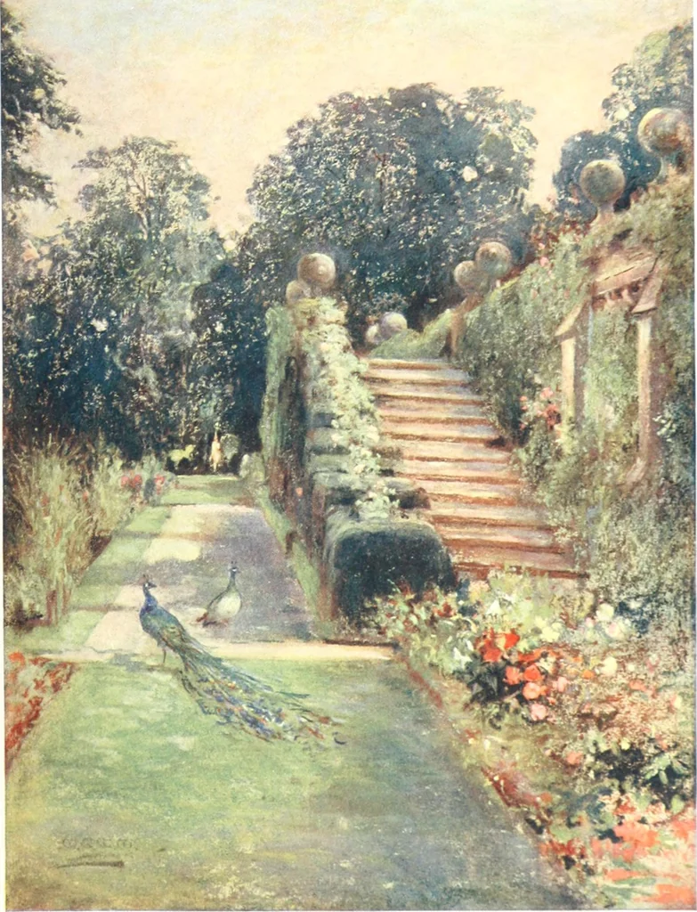 An illustration from Scottish gardens; being a representative selection of different types, old and new, 1908, leaf 264