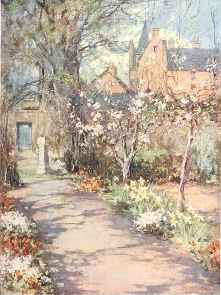 An illustration from Scottish gardens; being a representative selection of different types, old and new, 1908, leaf 70