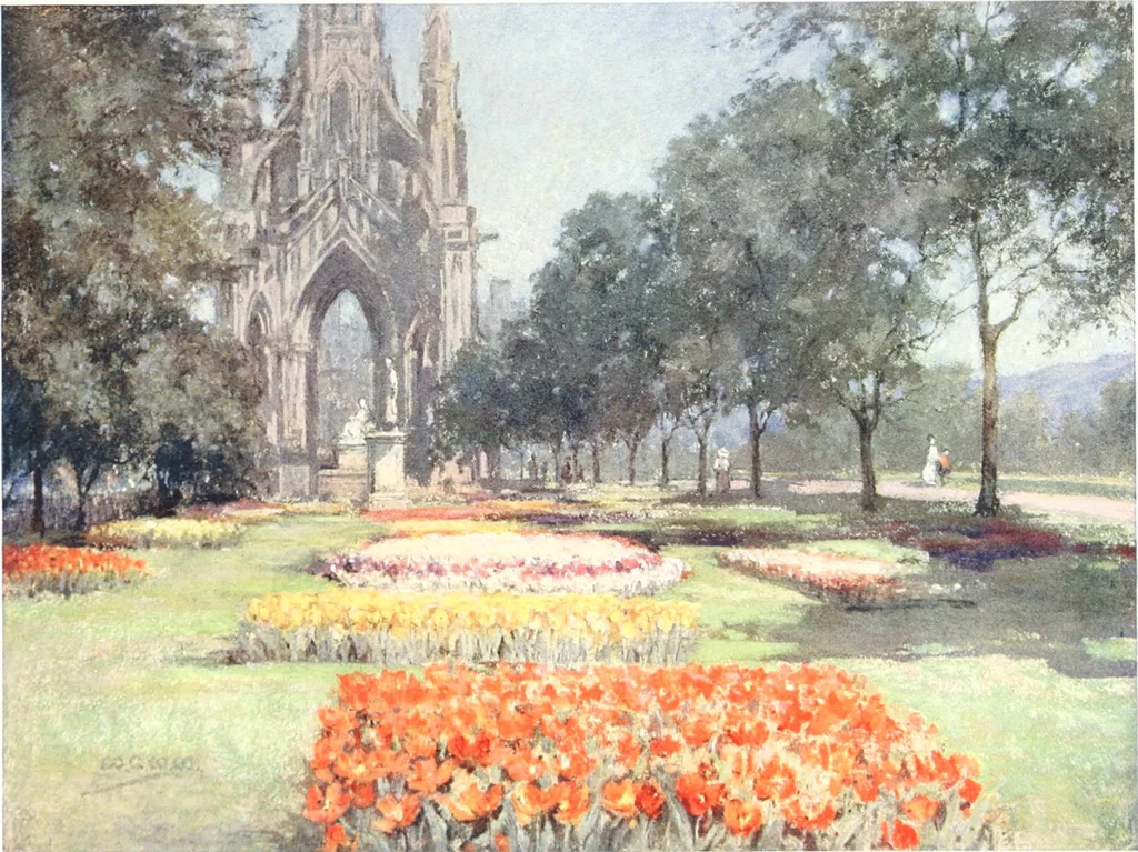 An illustration from Scottish gardens; being a representative selection of different types, old and new, 1908, leaf 80