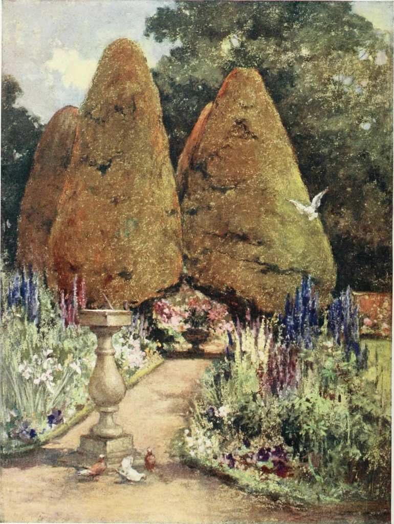 An illustration from Scottish gardens; being a representative selection of different types, old and new, 1908, leaf 9