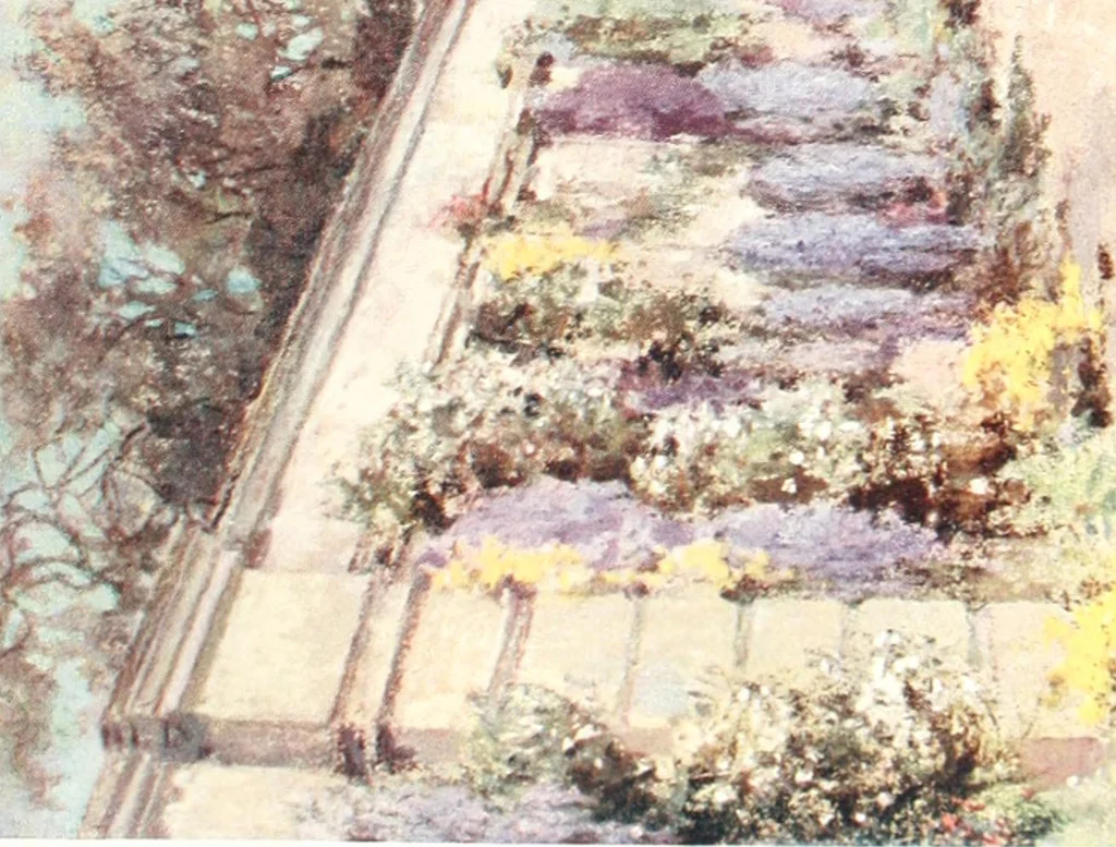 An illustration from Scottish gardens; being a representative selection of different types, old and new, 1908, leaf 96
