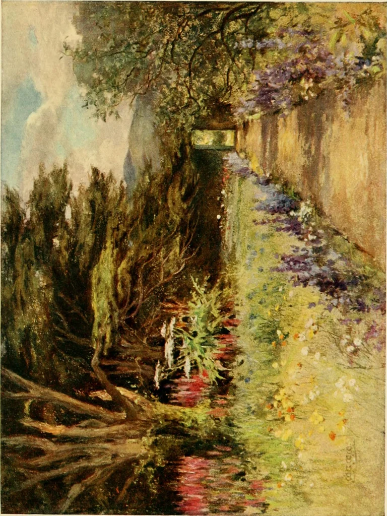 An illustration from Scottish gardens; being a representative selection of different types, old and new, 1908, leaf 132