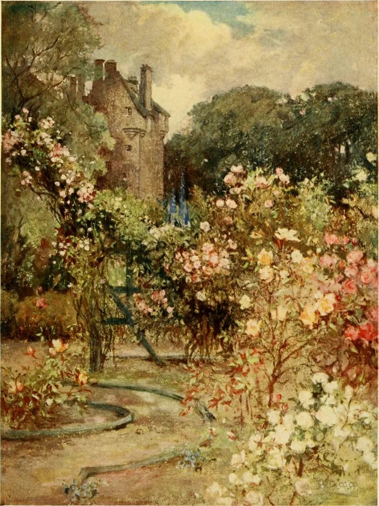 An illustration from Scottish gardens; being a representative selection of different types, old and new, 1908, leaf 148