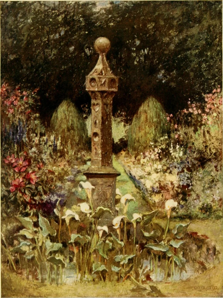 An illustration from Scottish gardens; being a representative selection of different types, old and new, 1908, leaf 224