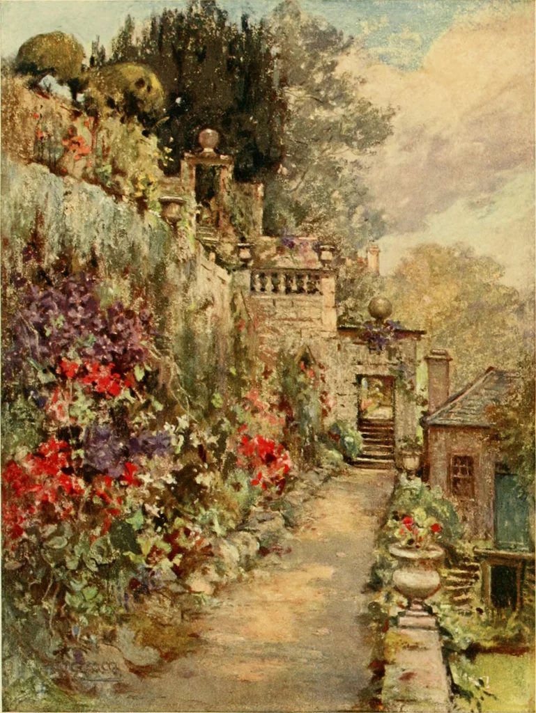 An illustration from Scottish gardens; being a representative selection of different types, old and new, 1908, leaf 256