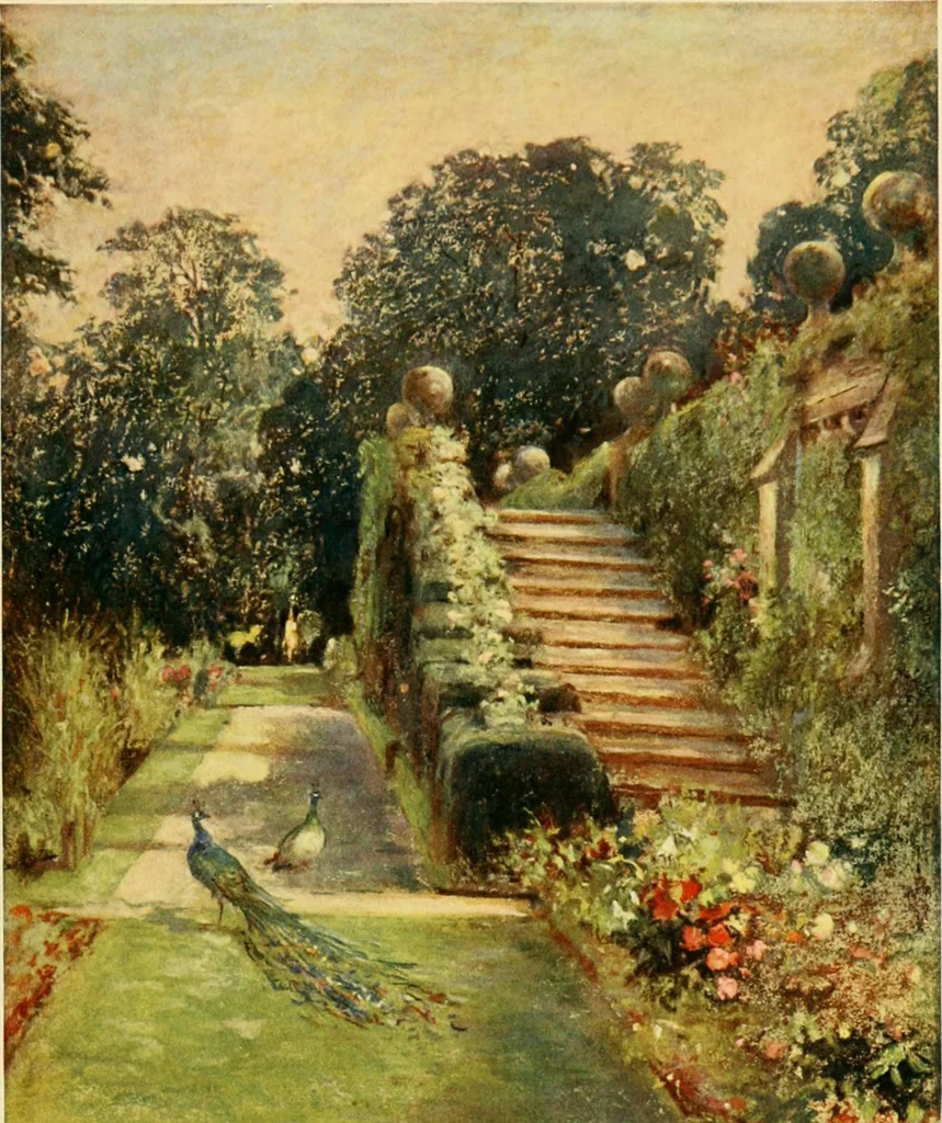 An illustration from Scottish gardens; being a representative selection of different types, old and new, 1908, leaf 264