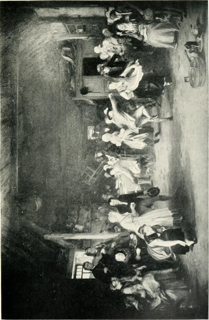 An illustration from The Scottish school of painting, 1906, leaf 110