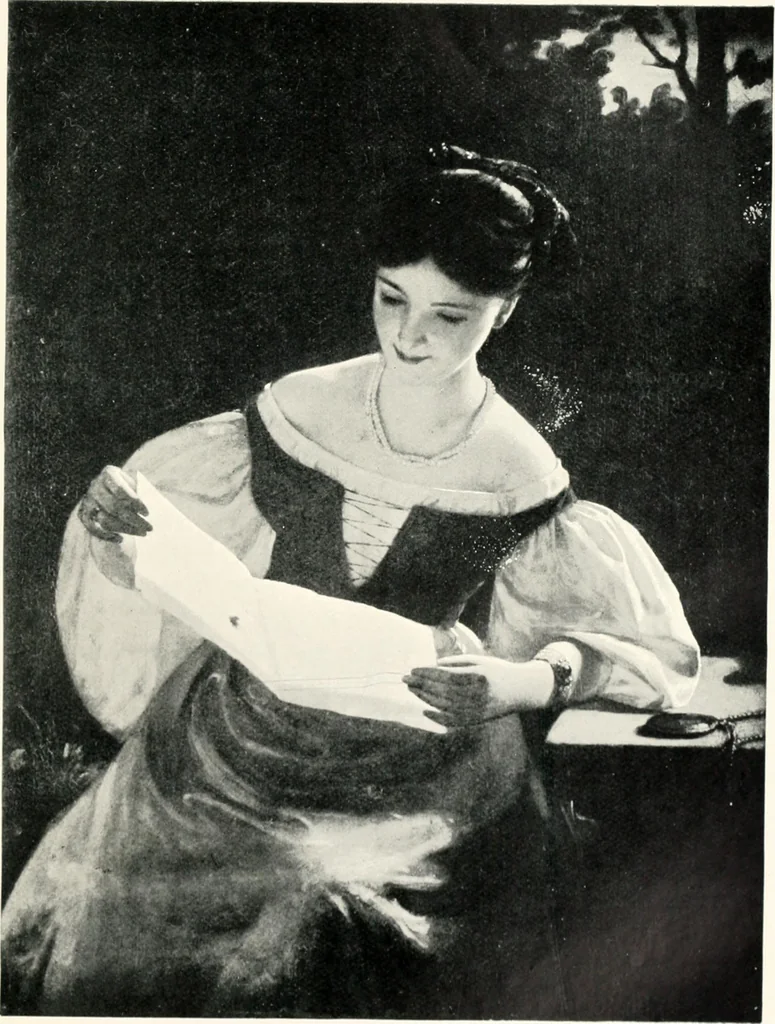 An illustration from The Scottish school of painting, 1906, leaf 154