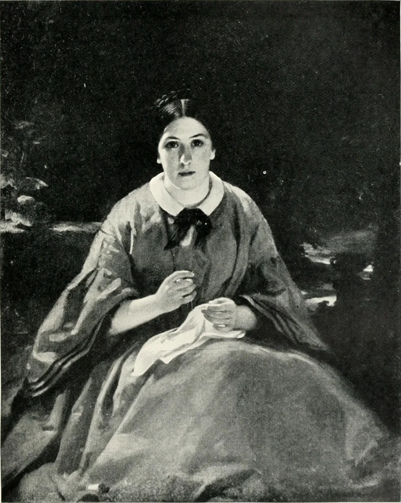 An illustration from The Scottish school of painting, 1906, leaf 176