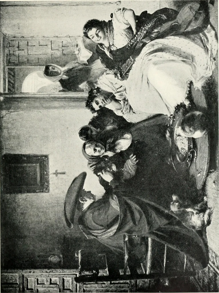 An illustration from The Scottish school of painting, 1906, leaf 370