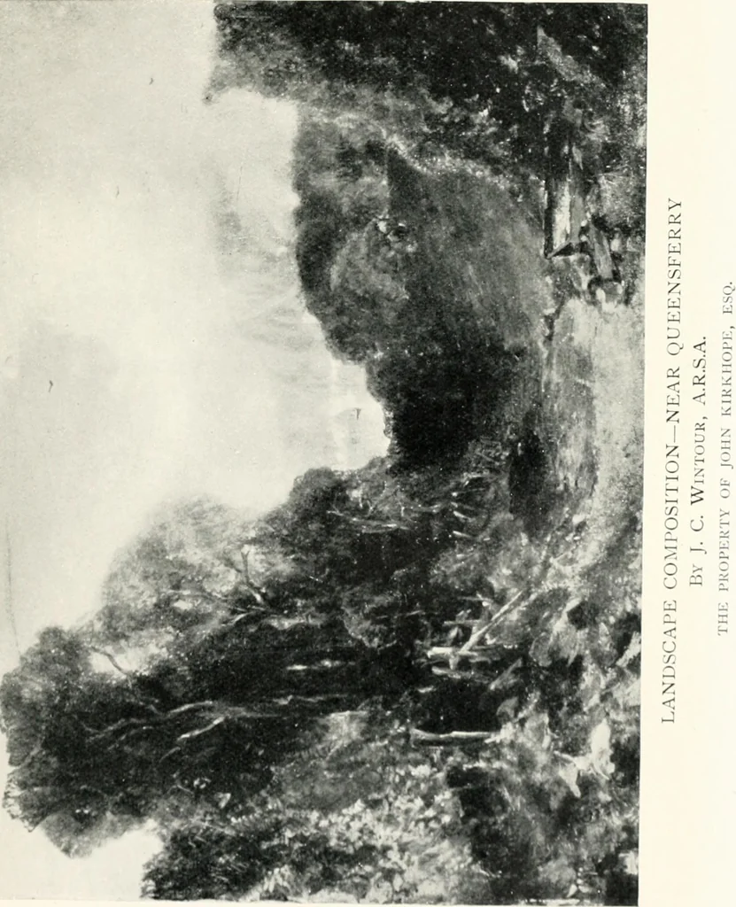 An illustration from The Scottish school of painting, 1906, leaf 402