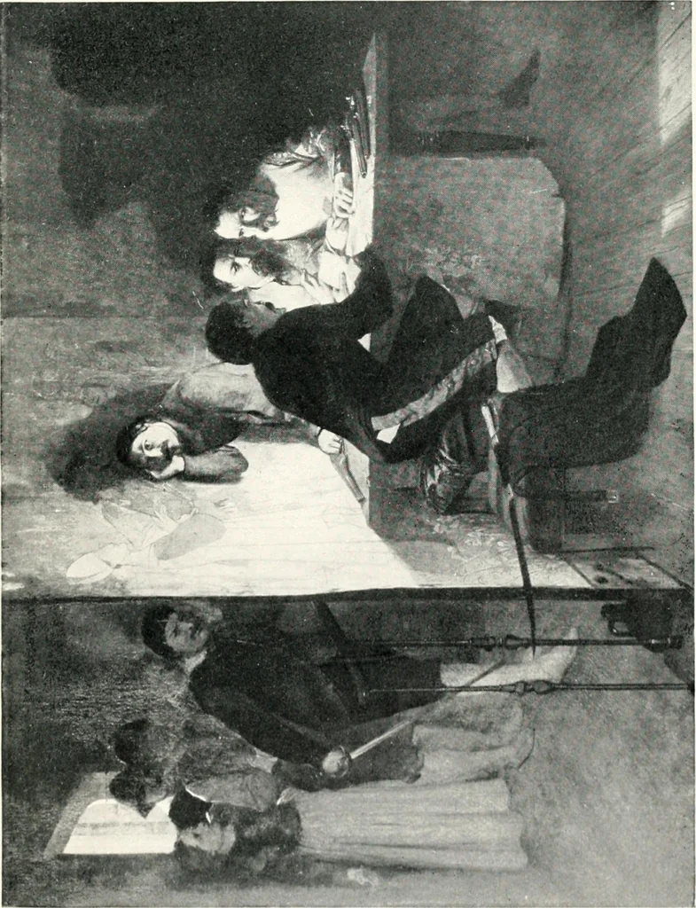 An illustration from The Scottish school of painting, 1906, leaf 434