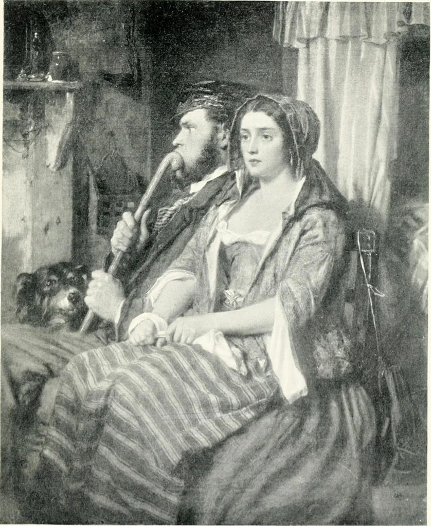 An illustration from The Scottish school of painting, 1906, leaf 448