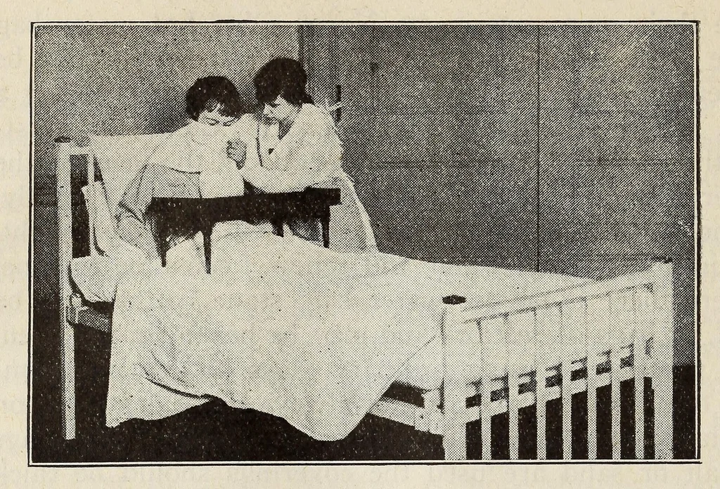 An illustration from Scouting for girls; official handbook of the Girl scouts, 1920, leaf 262