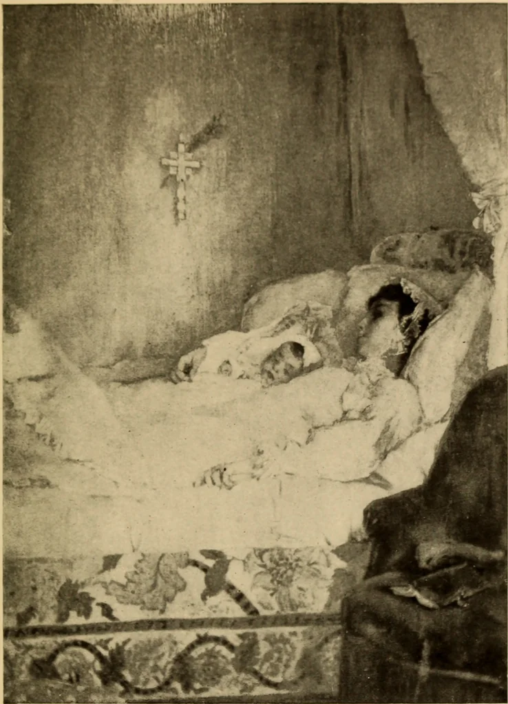 An illustration from Painters and sculptors; a second series of Old masters and new,, 1907, leaf 136