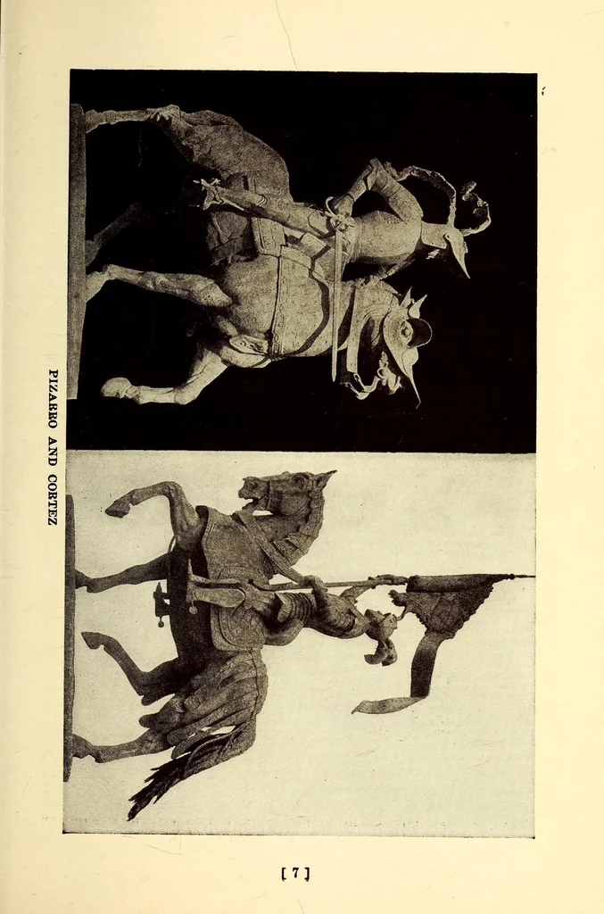 An illustration from The sculpture & murals of the Panama-Pacific international exposition; the official handbook, giving the symbolism, meaning and location of all works, with information concerning the sculptors and artists, 1915, leaf 21