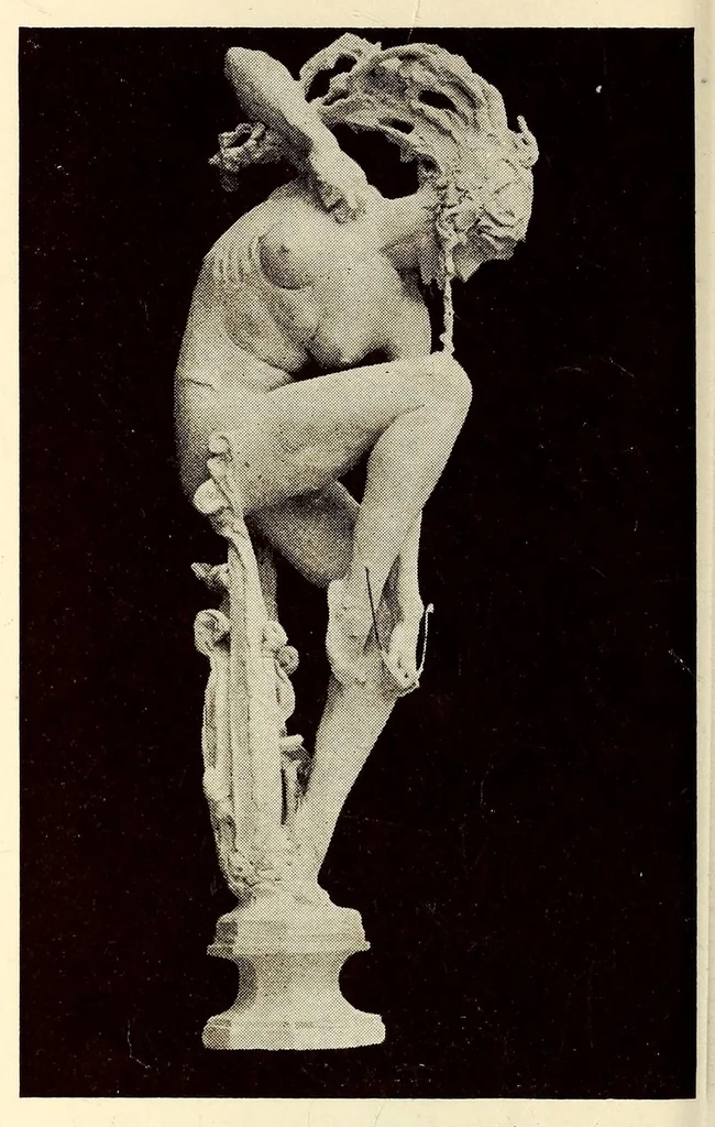An illustration from The sculpture & murals of the Panama-Pacific international exposition; the official handbook, giving the symbolism, meaning and location of all works, with information concerning the sculptors and artists, 1915, leaf 62
