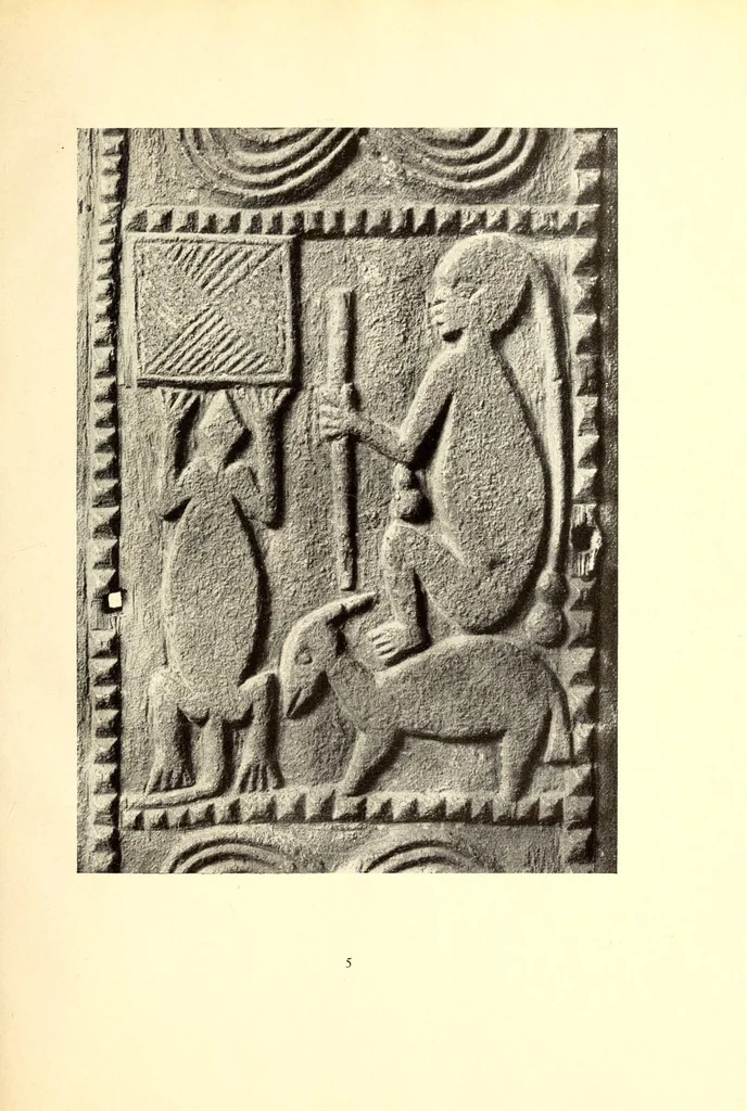 An illustration from Scultura africana : con uno studio critico, 1900, leaf 41