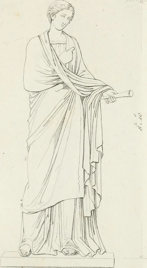 An illustration from Sculture del palazzo della Villa Borghese detta Pinciana, 1796, leaf 102