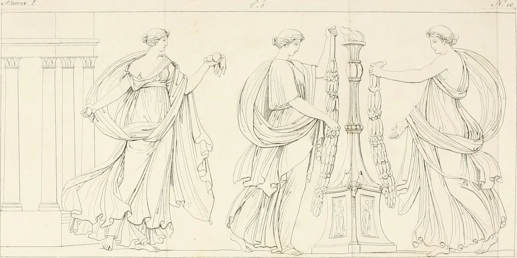 An illustration from Sculture del palazzo della Villa Borghese detta Pinciana, 1796, leaf 113