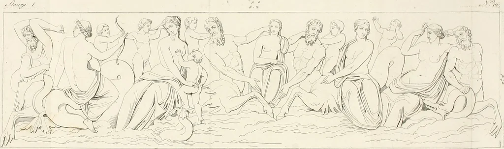 An illustration from Sculture del palazzo della Villa Borghese detta Pinciana, 1796, leaf 117