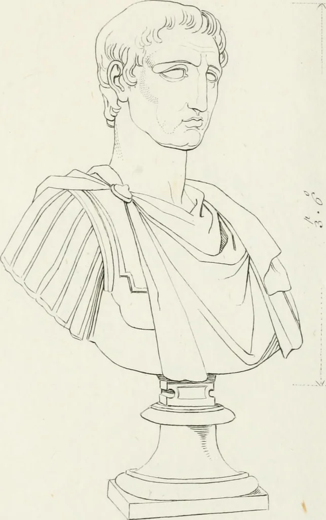 An illustration from Sculture del palazzo della Villa Borghese detta Pinciana, 1796, leaf 140